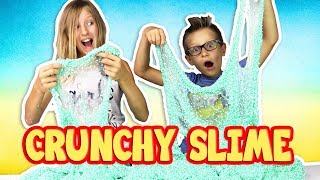 HOW TO MAKE SUPER CRUNCHY SLIME [upl. by Melc2]