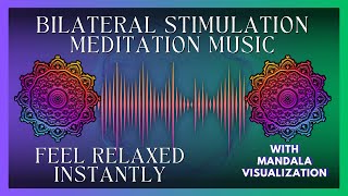 EMDR Bilateral Stimulation Music amp Visuals for RELAXATION  Relief from STRESSAnxiety ADHD amp PTSD [upl. by Ikeda]