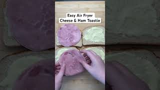 Easy air fryer cheese amp ham toastie [upl. by Atilahs]