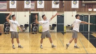 FLOAT Serve  How to SERVE a Volleyball Tutorial part 13 [upl. by Baudoin]