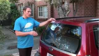 Wipertech TrueFit rear  How to install a Snap Claw rear wiper blade [upl. by Notgnihsaw610]