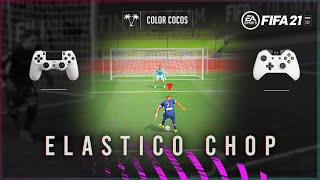 FIFA 21 Skills Tutorial  ELASTICO CHOP [upl. by Ahsenauj692]