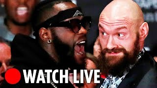 Fury vs Wilder FULL Weigh In [upl. by Nancie]