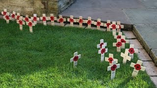 Remembrance Sunday Service in Horshams Carfax [upl. by Chaffee555]