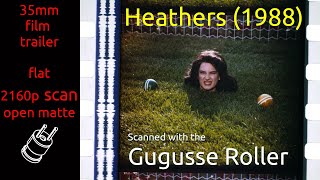 Heathers 1988 35mm film trailer flat open matte 2160p [upl. by Velda]