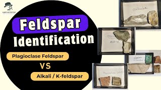 Feldspar  Plagioclase vs Alkali  kfeldspar Mineralogy in hand specimen amp thin section [upl. by Areik]