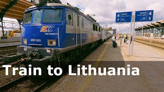 Buy tickets in advance Train route between Białystok and Kaunas PKP InterCity 144 HAŃCZA [upl. by Libyc]