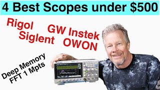 Top 4 Oscilloscopes under 500 bestoscilloscope toposcilloscope bestscope [upl. by Mohammad]