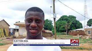 Election 2024 NDC campaign to focus on propoor policies and programs  Yakubu Jendaw ElectionHQ [upl. by Sherborn]