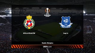 ⚽ Wisla Krakow vs Llapi ⚽  UEFA Europa League 07112024  PES 2024 [upl. by Eciral528]