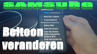 Beltoon veranderen samsung  Hoe zet je een liedje als beltoon op samsung [upl. by Plotkin]