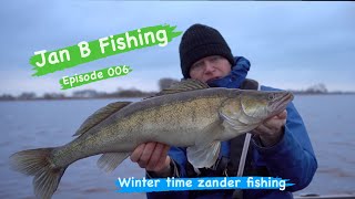 Winter time zander fishing episode 006 [upl. by Nelleus407]