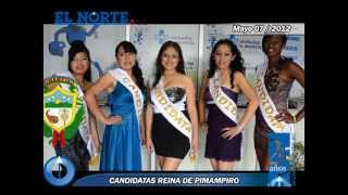 Saludos de las candidatas a reina de Pimampiro [upl. by Mastat528]