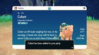 Where to find Cufant  Pokemon Scarlet and Violet [upl. by Hollister]