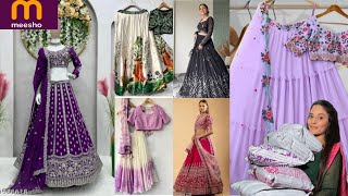 Meesho Lehenga Haul Affordable Lehengas for Wedding Haldi ✨😍 [upl. by Blainey]