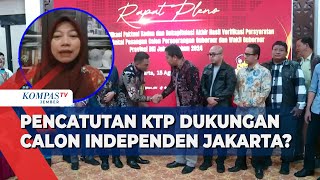 Dugaan Pencatutan KTP Dukungan DharmaKun Bawaslu DKI Akui Hanya Cek 10 Data per Kelurahan [upl. by Krissie530]