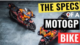 What Are The Specs of a MotoGP Bike [upl. by Ekul]