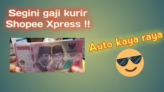 Gaji shopee express terbaru  gaji kurir shopee express Gaji terbaru kurir Shopee Xpress [upl. by Philippe]