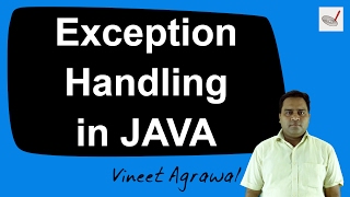 Exception Handling using try catch in JAVA  Vineet Agrawal  Hindi  Urdu [upl. by Benjie]