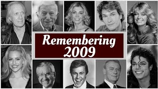 2009 Obituary Remembering 2009s Famous Celebrities [upl. by Siegfried]