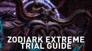 FFXIV Endwalker  Zodiark EXTREME Trial Guide [upl. by Lleinnad]