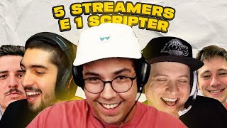 CAIMOS CONTRA UM SCRIPT NA FLEX DOS STREAMERS  FT Jukeslol aXt Dersin2k Ookina [upl. by Magner]