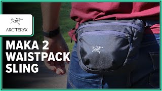 Arcteryx Maka 2 Waistpack Sling Review 2 Months of Use [upl. by Desdemona]