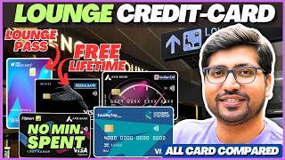 TOP 5⚡Best Credit Card for Lounge Access⚡AirportInternational Lounge Access Credit Card 2024 [upl. by Unity515]