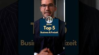 Uhren Top 4 Business amp Freizeit ☝🏻 Werbung [upl. by Valsimot]