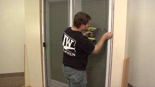 How to Install a Sliding Screen Door [upl. by Atronna]