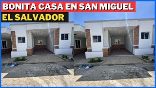 SE VENDE CASA EN RESIDENCIAL PALO ALTO EN CIUDAD PACÍFICA SAN MIGUEL EL SALVADOR [upl. by Eedahs]