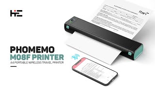 M08F Phomemo Portable Wireless Travel Printer [upl. by Kushner408]