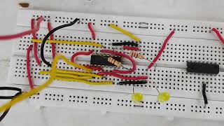 2 bit asynchronous down counter practical by using 7476 ic [upl. by Odnaloy]