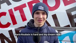 Matys Grisel quotI want to win ParisRoubaix in the futurequot [upl. by Schroeder]