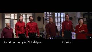 Seinfeld vs Always Sunny Comparison [upl. by Ylenats]