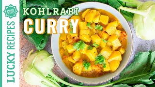 Dieses Curry schmeckt eurer ganzen Familie  Vegetarische Rezepte  Kohlrabi Rezepte [upl. by Alam]