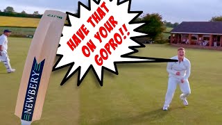 CAN YOU CRICKET on TOUR  Village Cricket GoPro POV [upl. by Aonehc645]