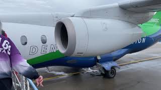 Dornier 328 JET  Denver Air Connection  TR Falls MN to Minneapolis MN [upl. by Bradman307]