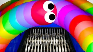 SLITHERIO VS SHREDDING MACHINE [upl. by Tenn]