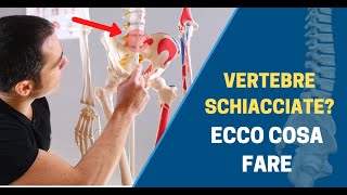 Hai uno SCHIACCIAMENTO delle VERTEBRE Ecco cosa puoi fare [upl. by Iolenta856]