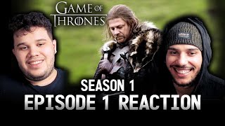 The Game of Thrones Season 1 Episode 1 REACTION  Winter Is Coming [upl. by Ntsyrk]