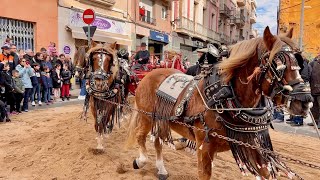 Els TRES TOMBS de SANT ANTONI Valls 2023 44a Edició  Muralla del Castell [upl. by Yoshio]