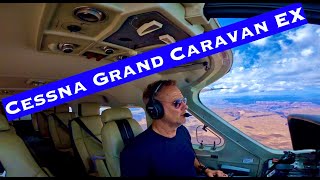 Cessna 208B Grand Caravan EX  Western US VFR Flight [upl. by Aibun772]