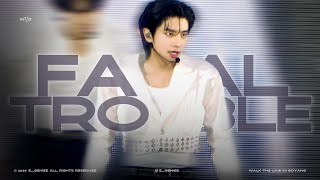 4K ENHYPEN JAKE  Fatal Trouble  241006 WALK THE LINE IN GOYANG fancam 엔하이픈 제이크 직캠 [upl. by Eicyal]