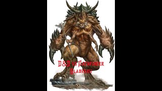 DampD 5E vs Pathfinder 2E Glabrezu Demon [upl. by Hannad]