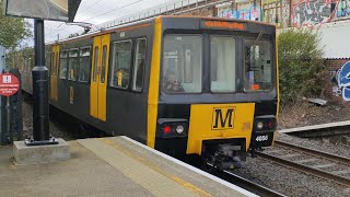 NTVs Christmas Countdown S2 E8 Tyne amp Wear Metro 4089 4058 leave Walkergate [upl. by Ttenna571]