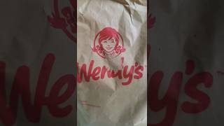 Excellent Wendys Burger with Fries and coke 😋 🍟 🍔 Wendys [upl. by Towny247]