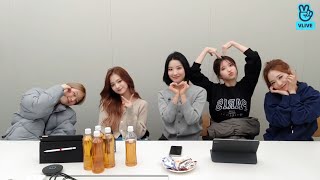 Fromis9 Jiheon Nagyung Saerom Hayoung amp Jisun VLIVE 20220211  👋Apa yang kamu lakukan❤️🧡💛💚💙 [upl. by Muller]