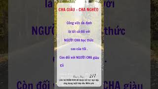 Cha giàu cha nghèo đoànhoa baihoccuocsong [upl. by Nyrmak619]