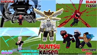 jujutsu kaisen addon minecraft pe 120  jujutsu kaisen addon mcpe  anime addon mcpe 120 [upl. by Ardnu415]